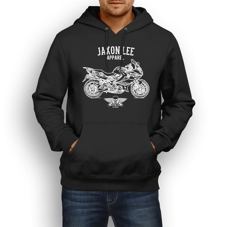 Jaxon Lee Illustration For A BMW F800GT Fan Hoodie