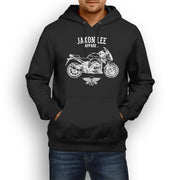 Jaxon Lee Illustration For A BMW R1200RS 2017 Fan Hoodie