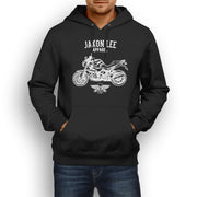 Jaxon Lee Illustration For A BMW R1200R 2012 Fan Hoodie