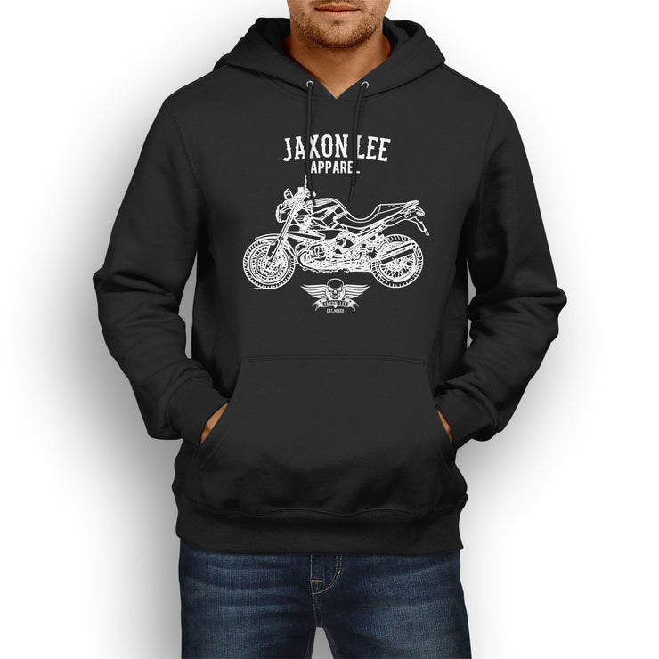 Jaxon Lee Illustration For A BMW R1200R 2012 Fan Hoodie