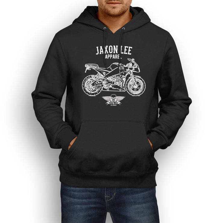 Jaxon Lee Illustration For A Buell Firebolt XB12R 2010 Motorbike Fan Hoodie