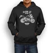 Jaxon Lee Illustration For A Buell Ulysses XB12X 2010 Motorbike Fan Hoodie
