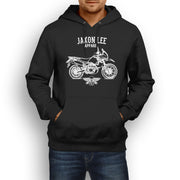 Jaxon Lee Illustration For A Kawasaki KLR650 Motorbike Fan Hoodie