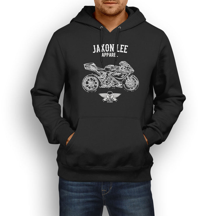 Jaxon Lee MV Agusta F4 RC inspired Motorcycle Art Hoody - Jaxon lee