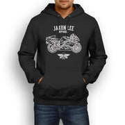 Jaxon Lee Illustration For A Suzuki TL1000R Motorbike Fan Hoodie