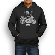 Jaxon Lee Illustration For A Street Triple 2009 Motorbike Triumph Fan Hoodie