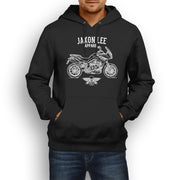 Jaxon Lee Illustration For A Triumph Tiger Sport Motorbike Fan Hoodie