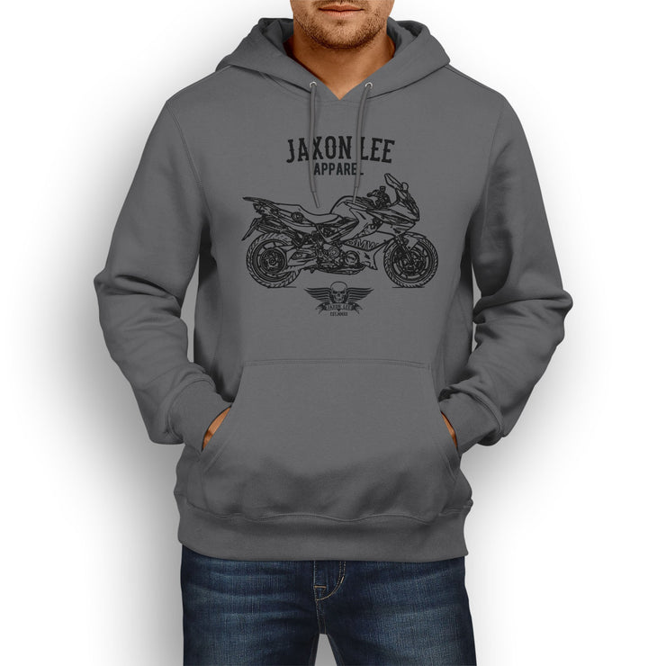 Jaxon Lee Illustration For A BMW F800GT Fan Hoodie
