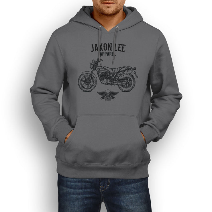 Jaxon Lee Illustration For A Suzuki VanVan 2017 Motorbike Fan Hoodie