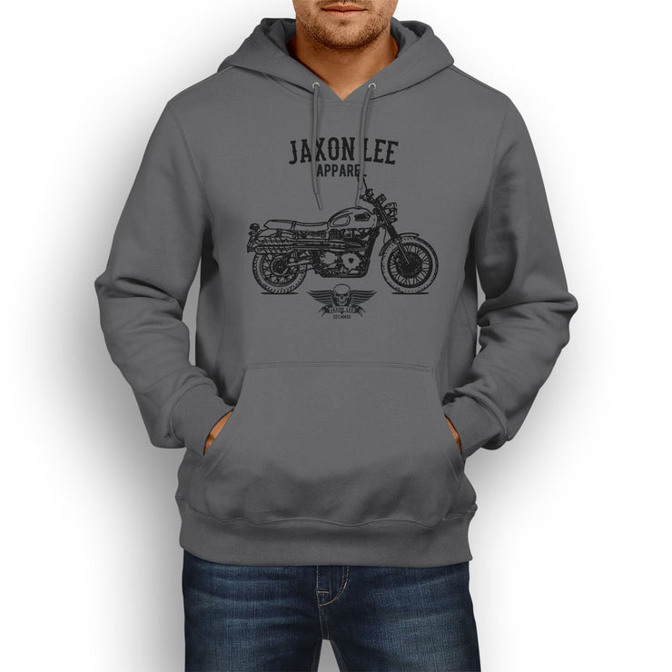 Jaxon Lee Art Hood aimed at fans of Scrambler Motorbike Triumph