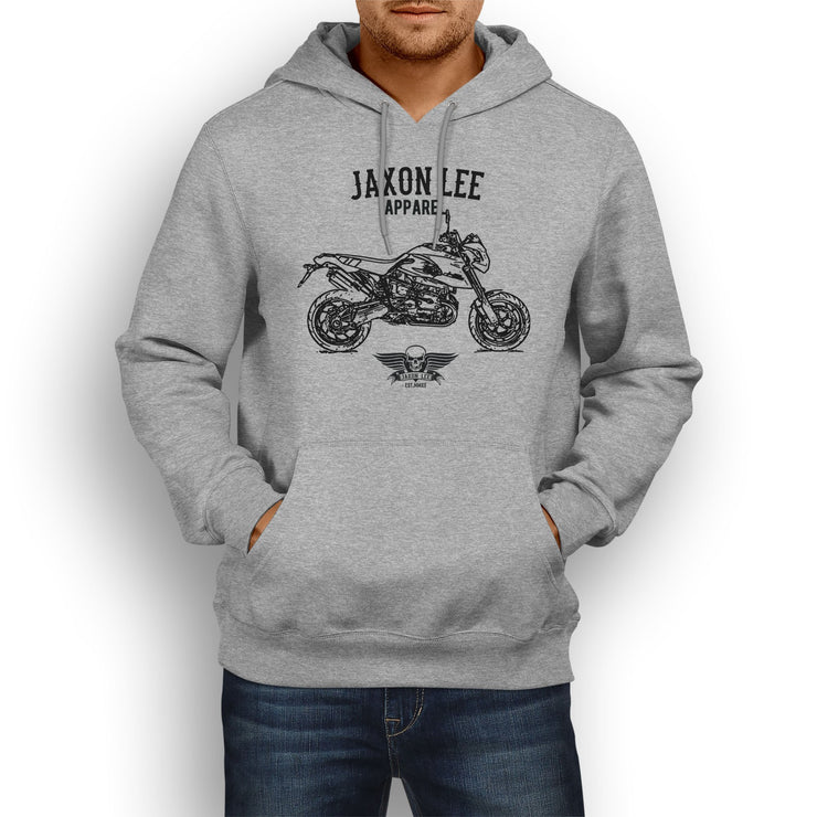 Jaxon Lee Illustration For A BMW HP2 Megamoto Fan Hoodie