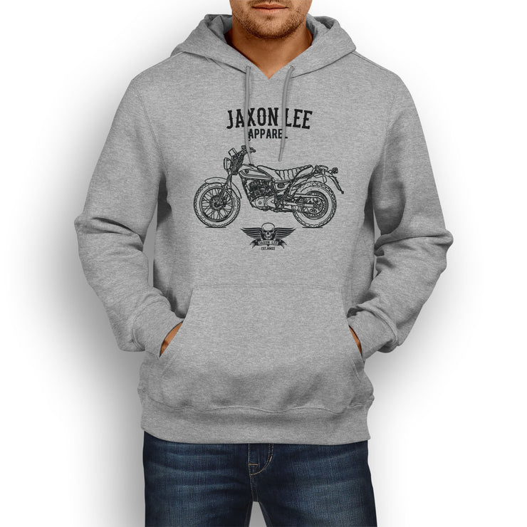 Jaxon Lee Illustration For A Suzuki VanVan 2017 Motorbike Fan Hoodie