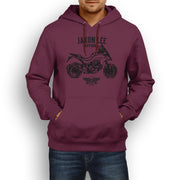 Jaxon Lee Illustration For A Ducati Multistrada 1200 DVT 2015 Motorbike Fan Hood