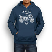 Jaxon Lee Illustration For A BMW F800GT Fan Hoodie