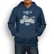 Jaxon Lee Illustration For A BMW R1200R 2012 Fan Hoodie