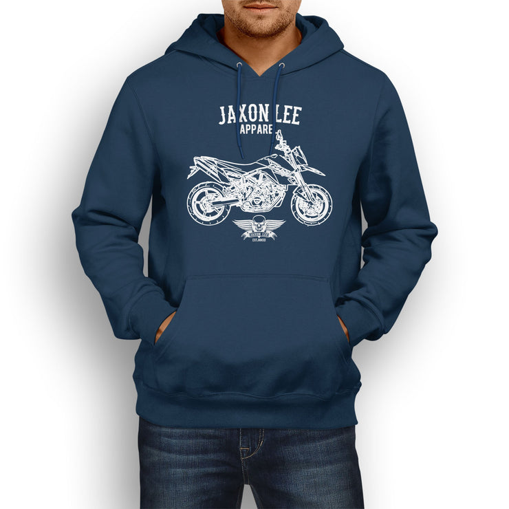 Jaxon Lee KTM 990 SMR inspired Motorcycle Art Hoody - Jaxon lee