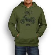 Jaxon Lee Illustration For A Suzuki VanVan 2017 Motorbike Fan Hoodie