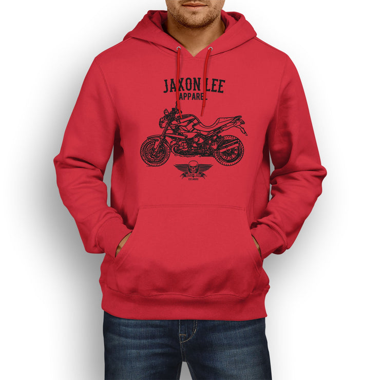 Jaxon Lee Illustration For A BMW R1200R 2012 Fan Hoodie