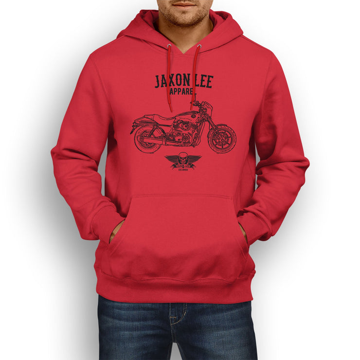 Jaxon Lee Art Hood aimed at fans of Harley Davidson Street 500 Motorbike