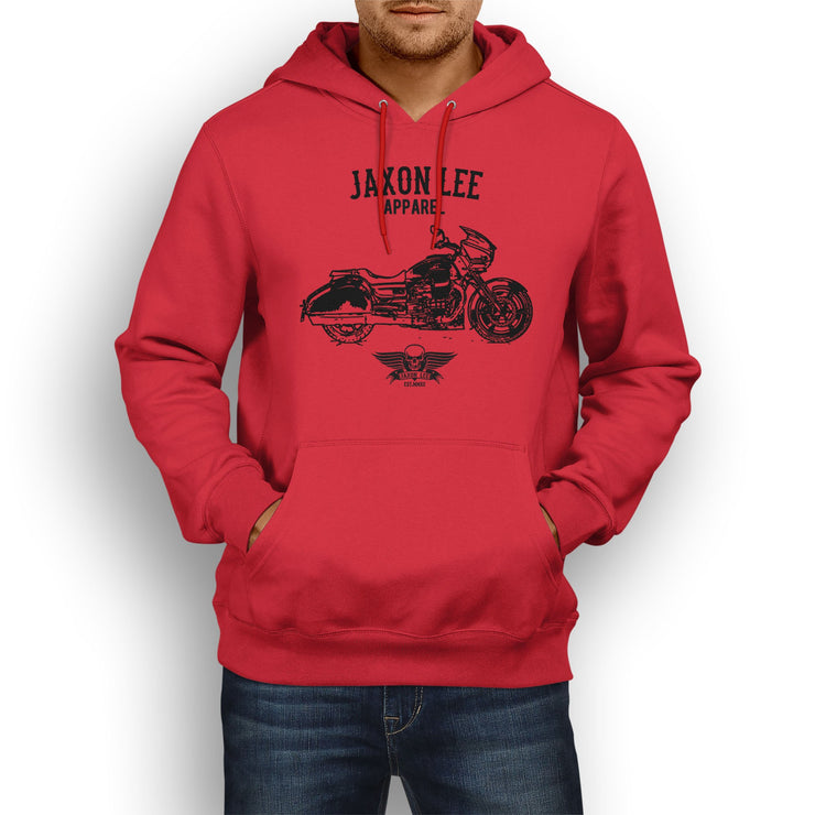 Jaxon Lee Moto Guzzi MGX21 Flying Fortress inspired Motorcycle Art Hoody - Jaxon lee