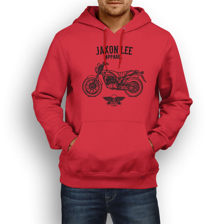 Jaxon Lee Illustration For A Suzuki VanVan 2017 Motorbike Fan Hoodie