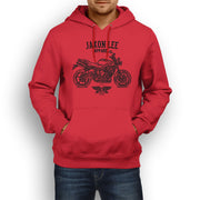 Jaxon Lee Illustration For A Triumph Street Triple R 2011 Motorbike Fan Hoodie