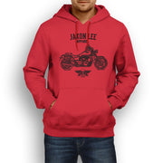 Jaxon Lee Art Hood aimed at fans of Triumph Thunderbird Motorbike