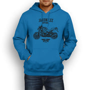 Jaxon Lee Illustration For A BMW R1200R 2012 Fan Hoodie