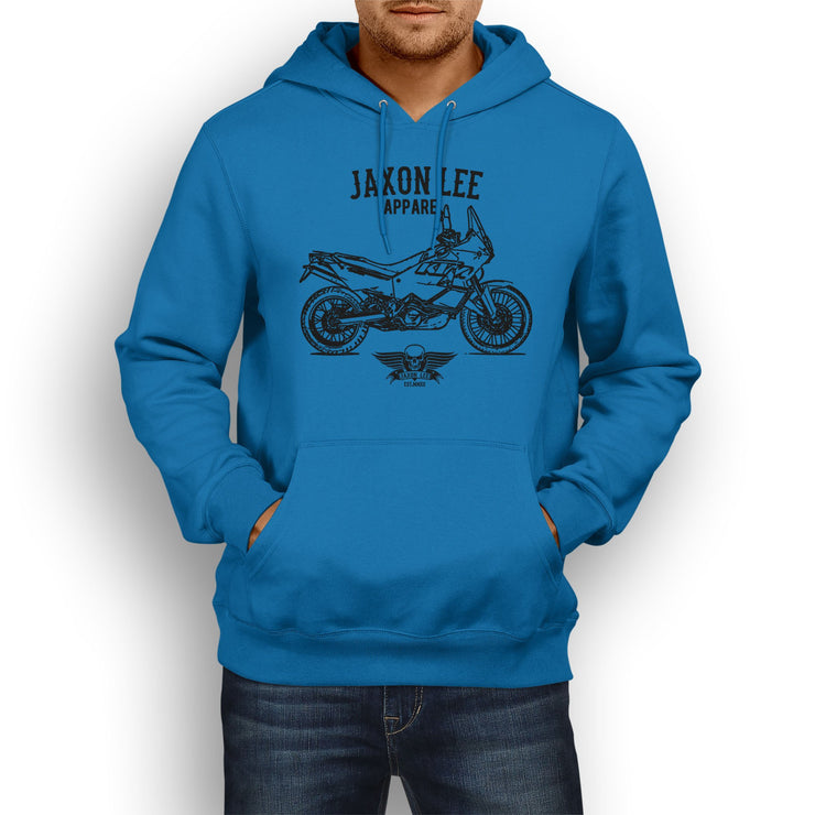 Jaxon Lee KTM 990 Adventure inspired Motorcycle Art Hoody - Jaxon lee