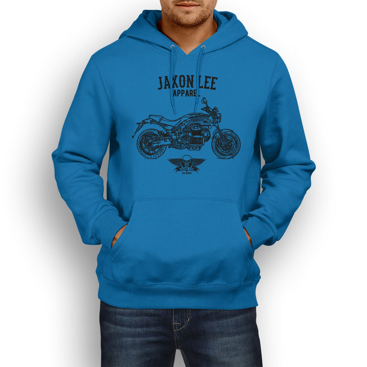 Jaxon Lee Moto Guzzi Griso 1200 8V SE inspired Motorcycle Art Hoody - Jaxon lee