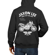 JL Ride Illustration For A BMW F800GS Motorbike Fan Hoodie