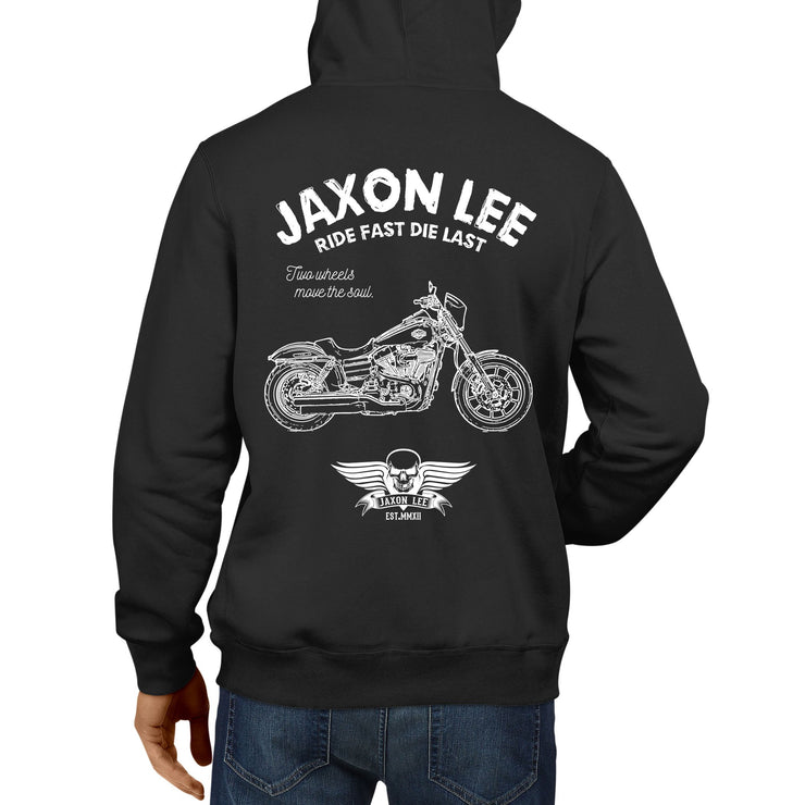 JL Ride Art Hood aimed at fans of Harley Davidson Low Rider S Motorbike