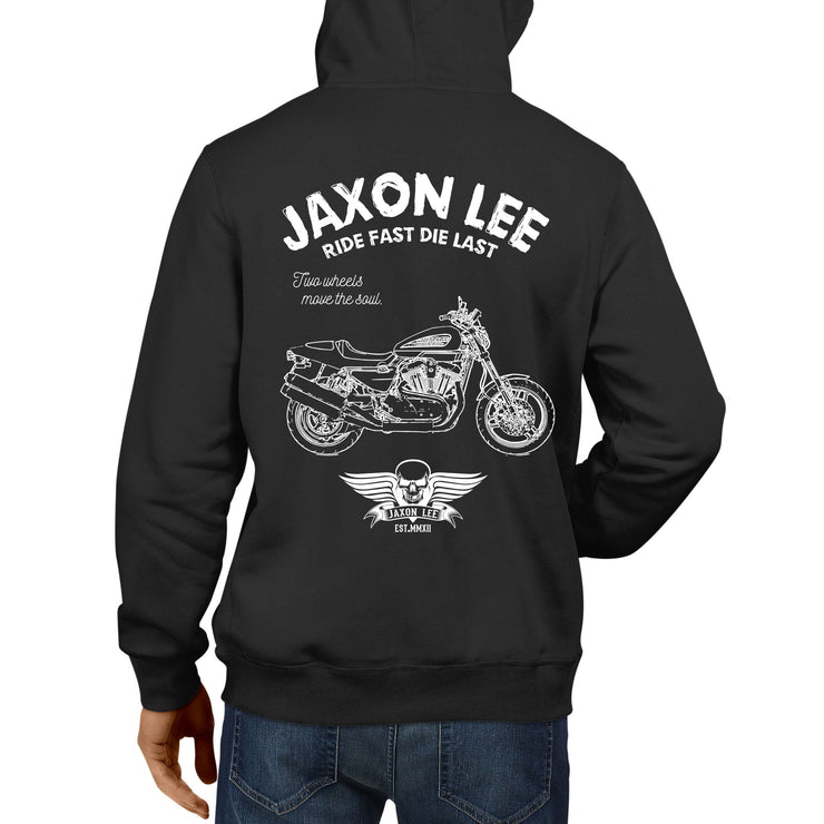 JL Ride Art Hood aimed at fans of Harley Davidson XR1200 2011 Motorbike
