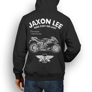 JL Ride Illustration For A MV Agusta F4 Motorbike Fan Hoodie