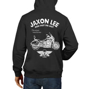 JL Ride Illustration For A Moto Guzzi California Touring Motorbike Fan Hoodie