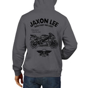 JL Ride Illustration for a Aprilia RSV1000R Motorbike fan Hoodie