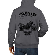 JL Ride Illustration For A BMW F800GS Motorbike Fan Hoodie