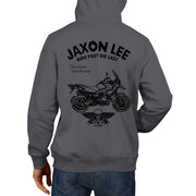 JL Ride Illustration For A BMW R1200GS 2011 Motorbike Fan Hoodie