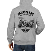 JL Ride Illustration For A BMW HP4 Motorbike Fan Hoodie