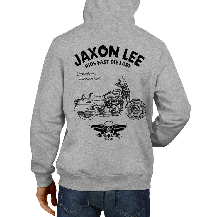 JL Ride Art Hood aimed at fans of Harley Davidson SuperLow 1200T Motorbike