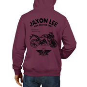 JL Ride Illustration For A Honda CBR250R Motorbike Fan Hoodie
