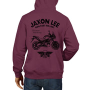 JL Ride Illustration For A Kawasaki Versys 650 Motorbike Fan Hoodie