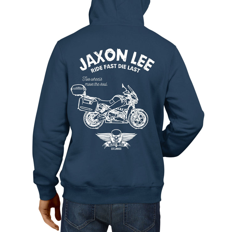 JL Ride Illustration For A Buell Ulysses XB12XT 2010 Motorbike Fan Hoodie
