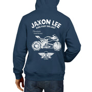 JL Ride Illustration For A Ducati 1198 Panigale R Motorbike Fan Hoodie