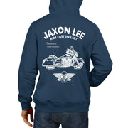 JL Ride Illustration For A Indian Springfield Motorbike Fan Hoodie