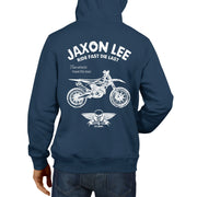 JL Ride illustration for a KTM 450 XC F Motorbike fan Hoodie