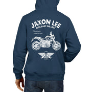 JL Ride illustration for a KTM 690 Duke Motorbike fan Hoodie