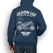 JL Ride Illustration For A MV Agusta F4 Motorbike Fan Hoodie