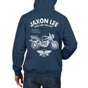 JL Ride Illustration For A Triumph Speed Four Motorbike Fan Hoodie