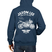 JL Ride Illustration For A Triumph Street Triple Rx SE Motorbike Fan Hoodie